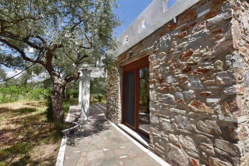 Elea Stone Houses in organic quiet olive grove, Prinos, Thassos