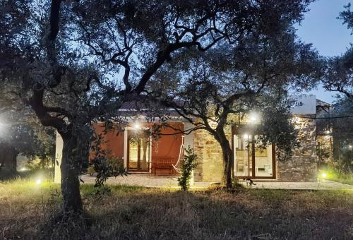 Elea Stone Houses in organic quiet olive grove, Prinos, Thassos