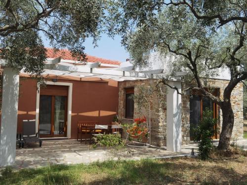 Elea Stone Houses in organic quiet olive grove, Prinos, Thassos