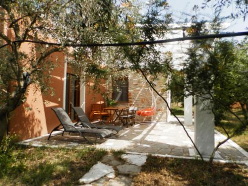 Elea Stone Houses in organic quiet olive grove, Prinos, Thassos