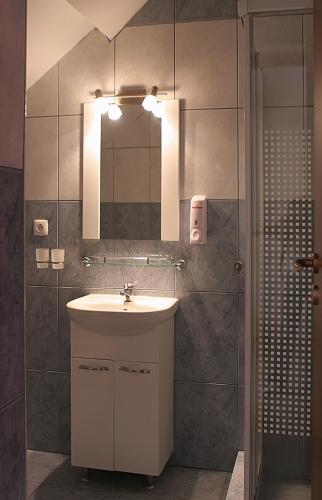 Bathroom, Hotel Pamira in Sibiu