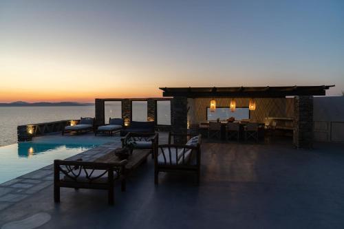 VILLA CARPE DIEM: sea & sunset view in Kea island