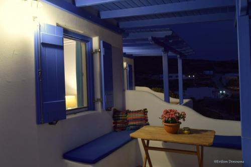 Balkons/terase, Evilion Donoussa Studios in Donoussa