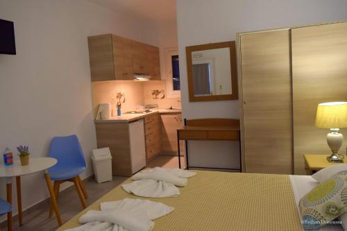 virtuve, Evilion Donoussa Studios in Donoussa