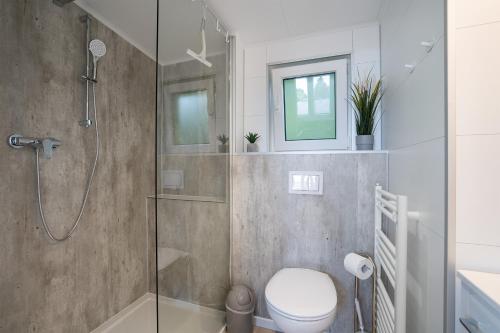 Bathroom, Ostseecamp Lubecker Bucht Ferienhaus "Auszeit" in Haffkrug