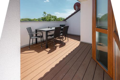 Erkély/terasz, Burghof Apartments Hoyerswerda in Hoyerswerda