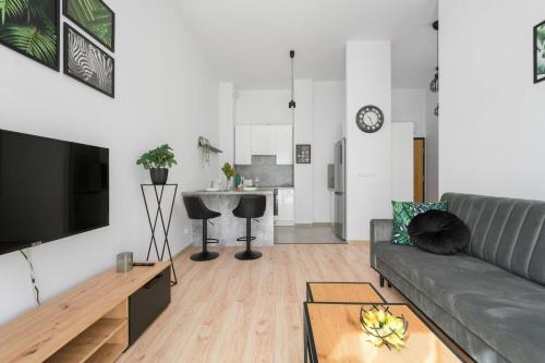 Ruang bersama/area TV, Exclusive Apartment Kajdasza Wroclaw by Noclegi Renters in Jagodno