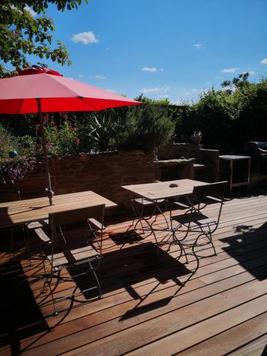 Erkély/terasz, Maison d'Hotes Hameau de Taur in Villefranche-d'Albigeois