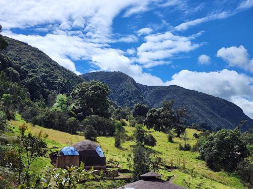 Kilátás, Tybyn Geo Lodge in Arcabuco