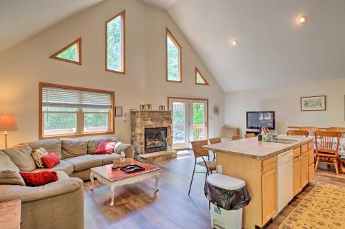 Lake Harmony Home with Hot Tub Deck and Game Room - image 11