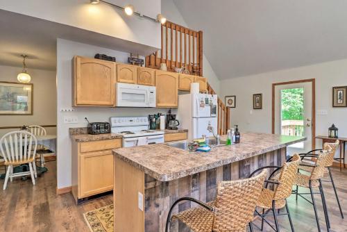 Lake Harmony Home with Hot Tub Deck and Game Room - image 11
