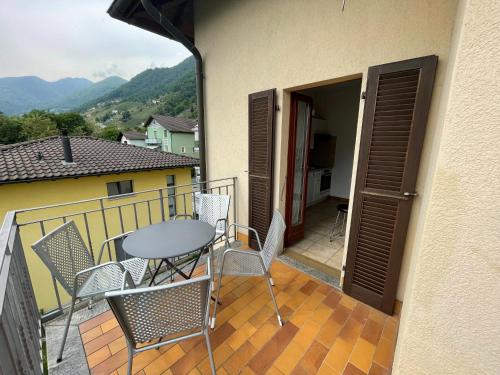 Balcony/terrace, Residence Gaggiole, apartment 3 in Gordola