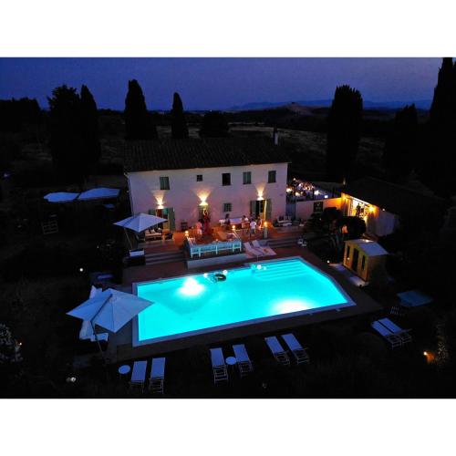 Villa Casa Collina Castelfalfi with amazing salt waterpool & AIRCO & VIP service