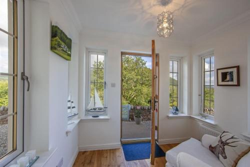 A szálláshely kívülről, Branter Lodge in Strachur