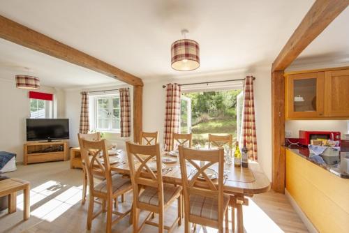 A szálláshely kívülről, Branter Lodge in Strachur