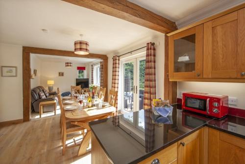 A szálláshely kívülről, Branter Lodge in Strachur