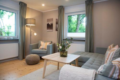 Moderne Wohnung im Grünen mit privatem Garten (Moderne Wohnung im Grunen mit privatem Garten) in โดเนาเอส์ชินเกน