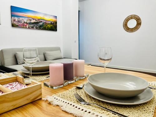 Marinac3 Precioso apartamento con patio en el centro histórico de Málaga