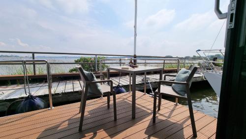 Hausboot Aava in Schleswig, Deutschland