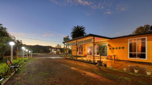A szálláshely kívülről, Bushmans Retreat Motor Inn in Gundagai