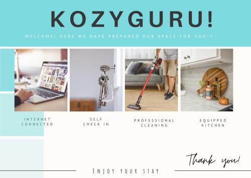 KOZYGURU Greenvale VIC Roomy Charming 7 Bed House + Free Parking VGR021