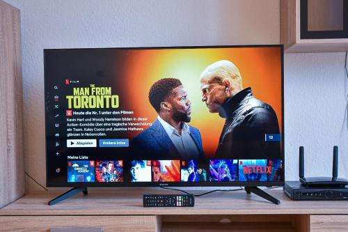 Ruhige Wohnung im . Private Parkplatz ,Balkon ,Netflix in Westliche Aussenstadt