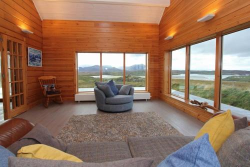 Viesnīcas āriene, Eagle Lodge in Timsgearraidh