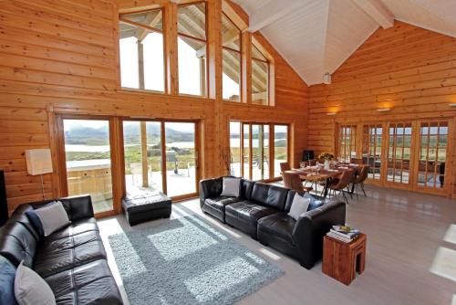 Viesnīcas āriene, Eagle Lodge in Timsgearraidh