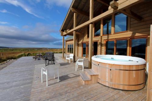 Viesnīcas āriene, Eagle Lodge in Timsgearraidh
