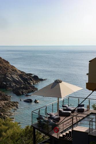 Erkély/terasz, Studio Kalogridis in Patmos