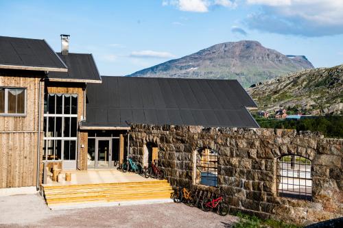 Erkély/terasz, Niehku Mountain Villa in Riksgransen