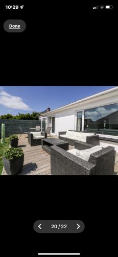 Luxury Bungalow with hot tub in Newquay Cornwall in Trencreek