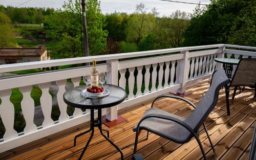 Balkons/terase, Nurmeveski Guesthouse in Nurme