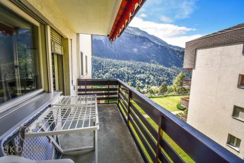 balkon/terasa, Apartment A im Grünen, Mörel Breiten (Apartment A im Grunen, Morel Breiten) in Morel
