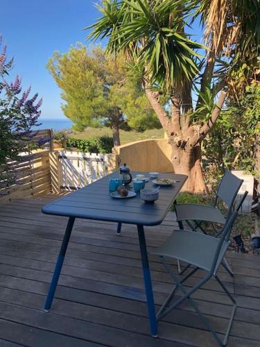 LE CAP - bungalow vue mer et colline - Hauteur de Cassis