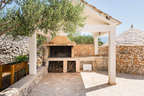 Létesítmények, 20 négyzetméteres, 1 hálószobás Ház 1 fürdőszobával Sumartin területén (House with a swimming pool - Olive Grove Sumartin) in Sumartin