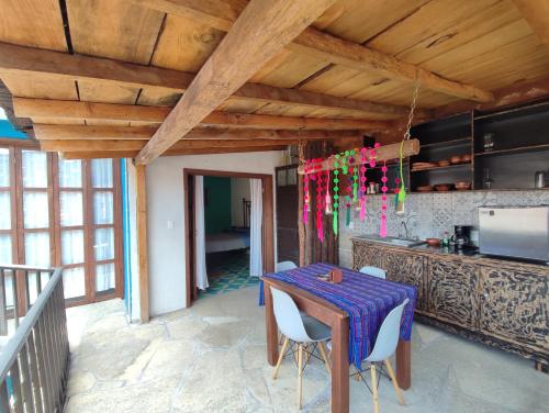Erkély/terasz, Hostal IKAL in San Cristobal De Las Casas