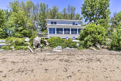 Waterfront Alburgh Getaway with Private Beach!