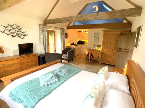 A Delightful Barn in a Peaceful and Private Setting, Close to Dartmoor and the Beautiful Tamar Valley - Apartment - Gunnislake