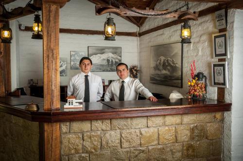 Vestíbulo, Hotel Hacienda Abraspungo in Riobamba