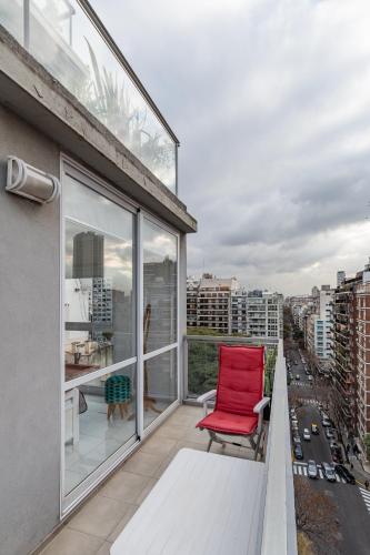 Urban Parque Las Heras 2 dormitorios en lo mejor de Palermo - piso alto, Buenos Aires (fotografie 6)