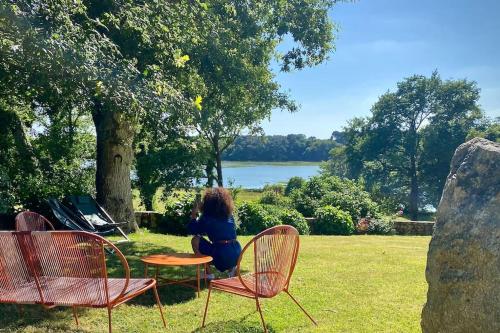 Maison sur le golfe du Morbihan vue mer - Location saisonnière - Plougoumelen