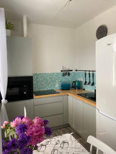 Кухня, Apartmán č. 19 (Apartman c. 19) in Харрахов