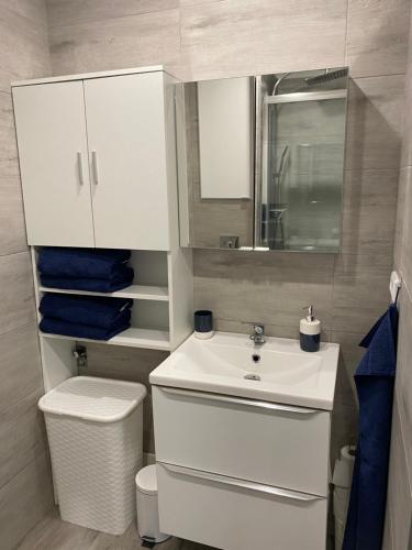 Ванная комната, Apartmán č. 19 (Apartman c. 19) in Харрахов