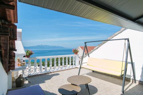 陽台/露台, Apartments by the sea Brist, Makarska - 11039 in 巴斯