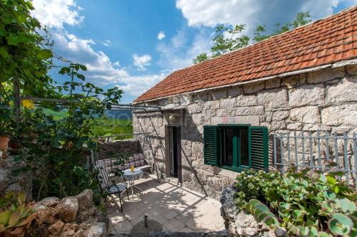 Viesnīcas āriene, Holiday Home Godinj in Rašćane