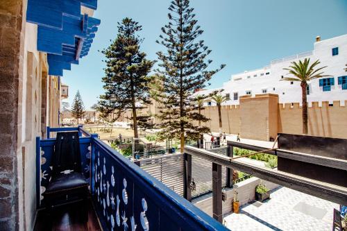Balcony/terrace, Hotel Mechouar Plaza in Essaouira
