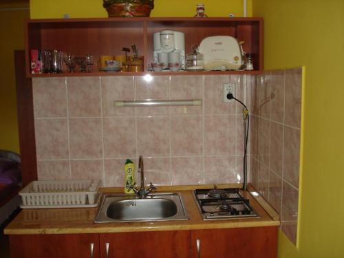 Kitchen, Liza Apartman in Ujvaros