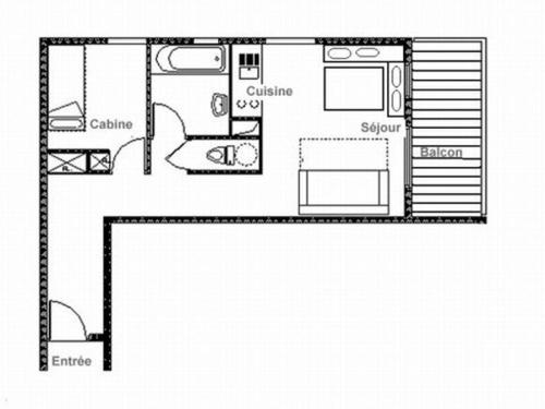 Appartement Saint-Martin-de-Belleville 2 pièces 4 personnes - FR-1-344-246 - image 6