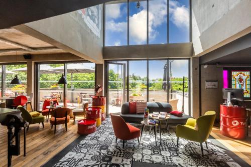 Előcsarnok, Lorraine Hôtel Nancy Ouest - Laxou (Lorraine Hotel Nancy Ouest - Laxou) in Laxou